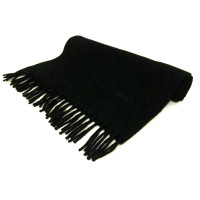 Chanel Schal/Tuch aus Wolle in Schwarz