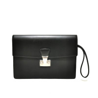 Cartier Clutch Bag Leather in Black