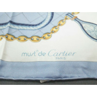 Cartier Scarf/Shawl Silk in Blue