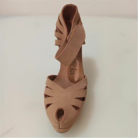 Pedro Garcia Sandals Leather in Nude