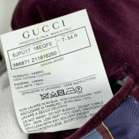 Gucci Blazer aus Baumwolle in Violett