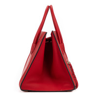 Céline Phantom Luggage aus Leder in Rot