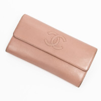 Chanel Täschchen/Portemonnaie aus Leder