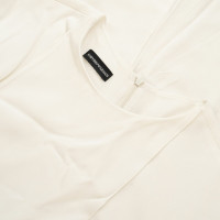 Emporio Armani Kleid aus Seide in Weiß