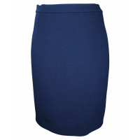 Lanvin Skirt Wool in Blue