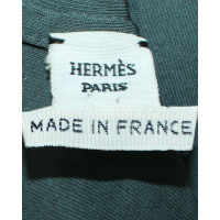 Hermès Kleid aus Viskose in Grau