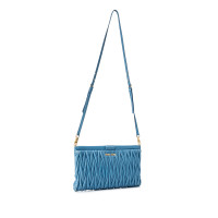 Miu Miu Borsa a tracolla in Pelle in Blu