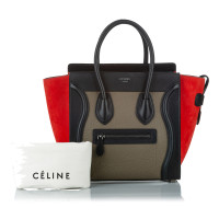 Céline Luggage Micro 27 aus Leder in Braun