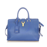 Yves Saint Laurent Borsa a tracolla in Pelle in Blu