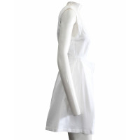 Miu Miu Vestito in Cotone in Bianco