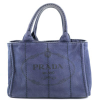 Prada Canapa aus Canvas in Blau