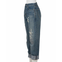 Saint Laurent Jeans aus Baumwolle in Blau