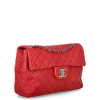 Chanel Timeless Classic aus Leder in Rot