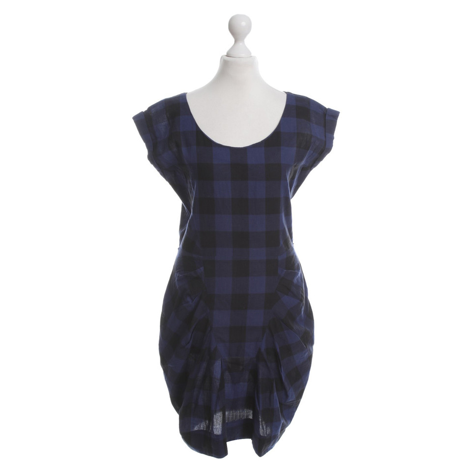 All Saints Dress with checked pattern