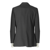 Brunello Cucinelli Blazer aus Wolle in Grau