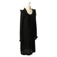 Sonia Rykiel Gebreide jurk in zwart