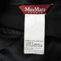 Max Mara Chemisier en soie noir