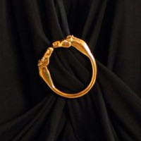 Gucci Jurk met detail van de ring