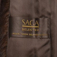 Andere Marke SAGA Selected - Pelzmantel in Braun
