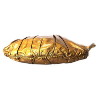 Gucci Hysteria Bag aus Leder in Gold
