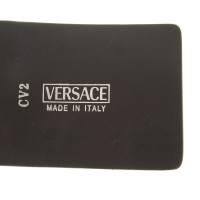 Versace Belt in black / yellow