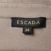 Escada Oberteil aus Seide in Taupe