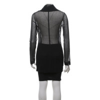Dolce & Gabbana Transparent blazer in black