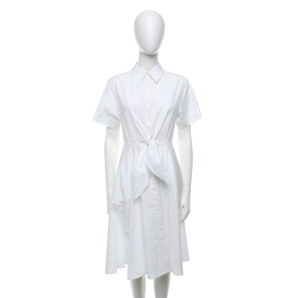 Diane Von Furstenberg Vestito in Cotone in Bianco