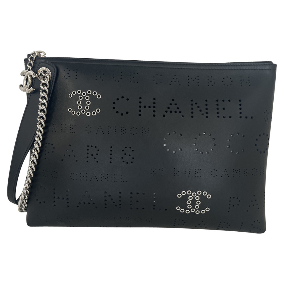 Chanel Clutch in Zwart