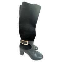 Roger Vivier Boots Leather in Black