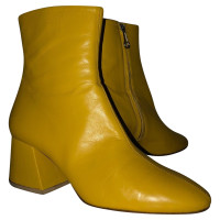 Maison Martin Margiela Ankle boots Leather in Yellow