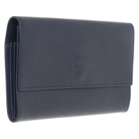 Mcm Wallet in dark blue