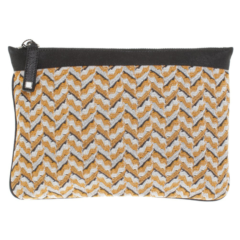 Missoni clutch dans Tricolor