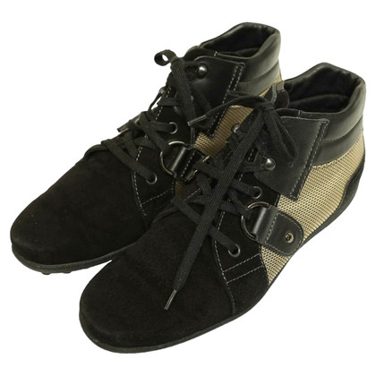 Tod's Chaussures de sport en Daim en Noir