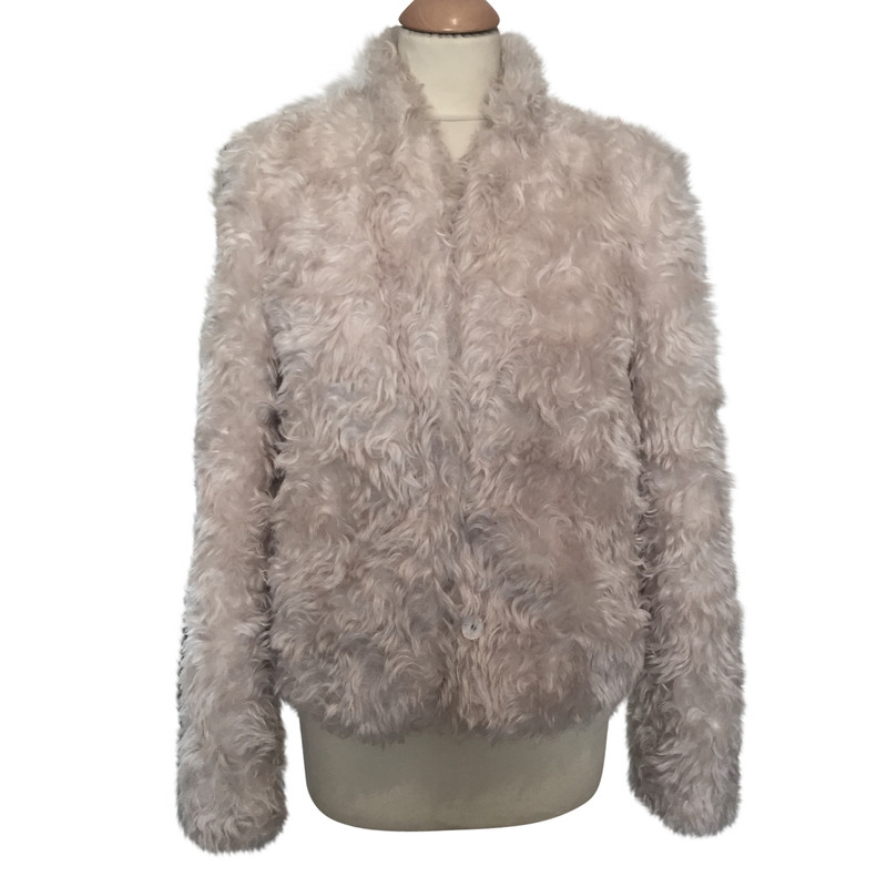 Stella McCartney Web fur jacket