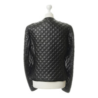 Alexander McQueen Leather jacket in quilted look
