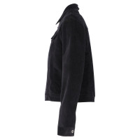 Cacharel Jacke/Mantel aus Baumwolle in Schwarz