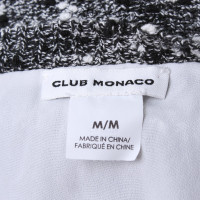 Club Monaco Pull en noir et blanc