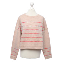 Manoush Sweater met edelsteen trim