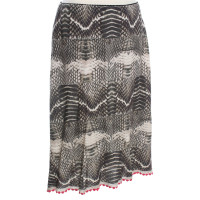 Marc Cain Knitted skirt with pattern