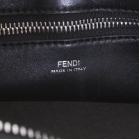 Fendi Dotcom Click Leather in Black