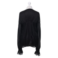 Tom Ford Zijden blouse in zwart