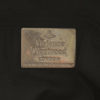 Vivienne Westwood Handtasche aus Wildleder in Schwarz 