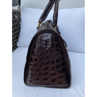 Gianfranco Ferré Handbag Leather in Brown