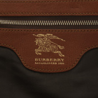 Burberry Tasche mit Checkmuster mit Lederdetails