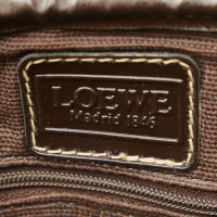 Loewe Shoulder bag Canvas in Brown