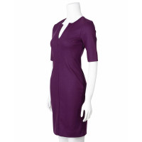Diane Von Furstenberg Kleid aus Wolle in Violett