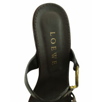 Loewe Sandals Wood in Brown