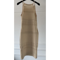 Versace Kleid aus Viskose in Beige