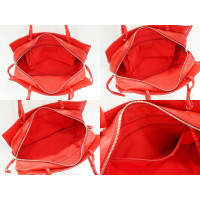 Loewe Handtasche aus Leder in Rot